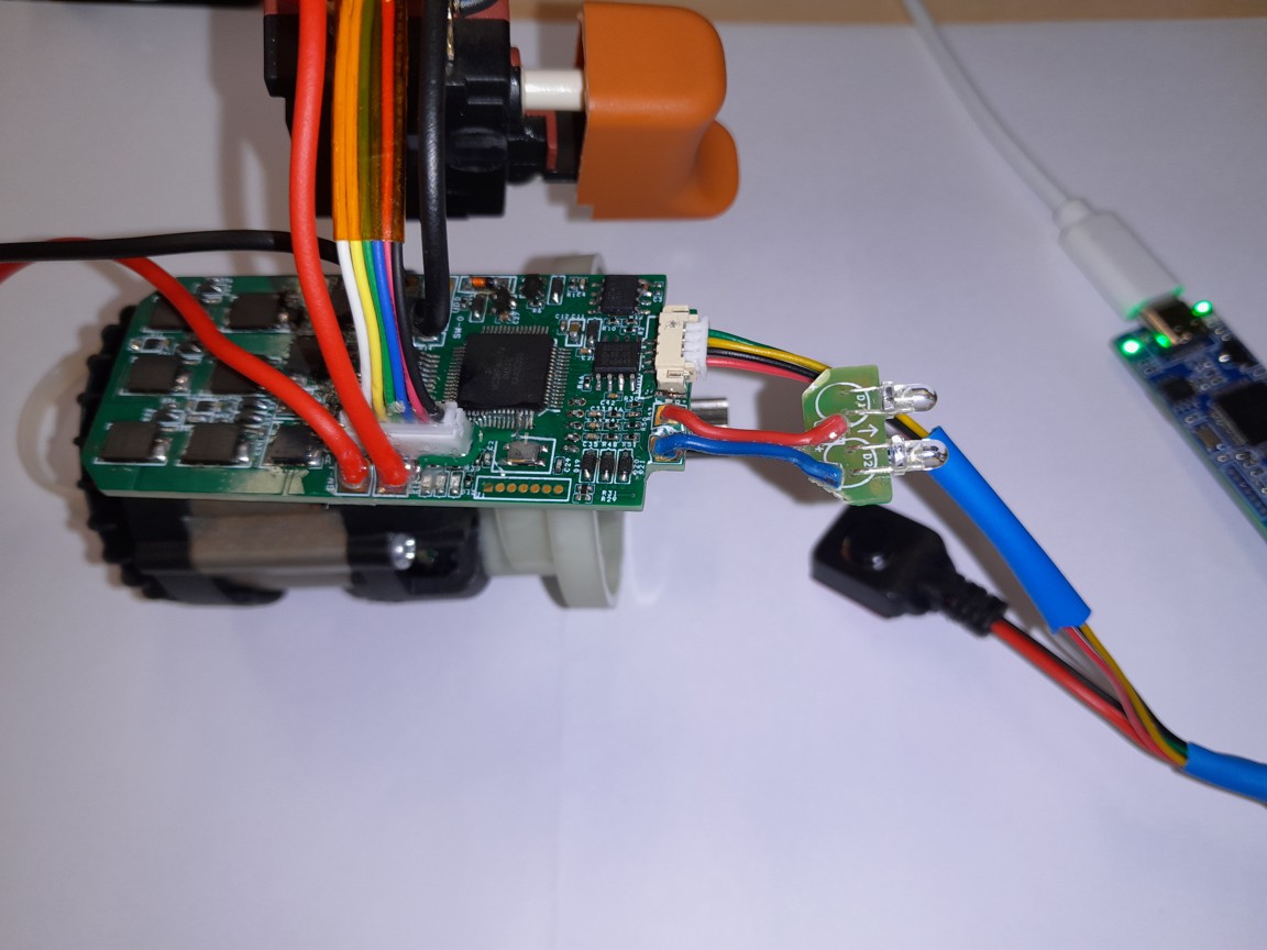 FOC řídicí deska pro BLDC